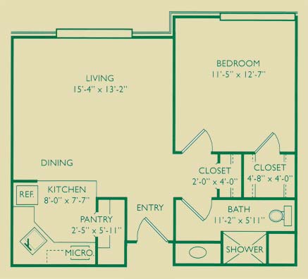 Delta One-Bedroom Deluxe Apartment