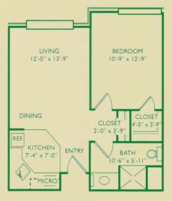 Mockingbird One-Bedroom